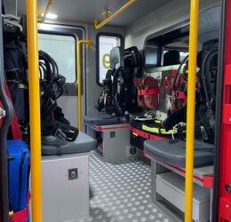 Inventar vom Innenraum hinten: